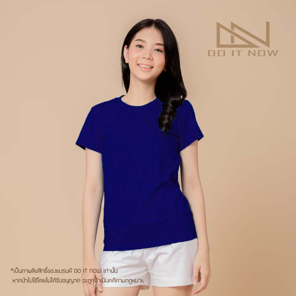 เสื้อคอกลมสีน้ำเงิน-by-doitnow-สินค้าคุณภาพ-จากแห่งผลิตโดยตรง