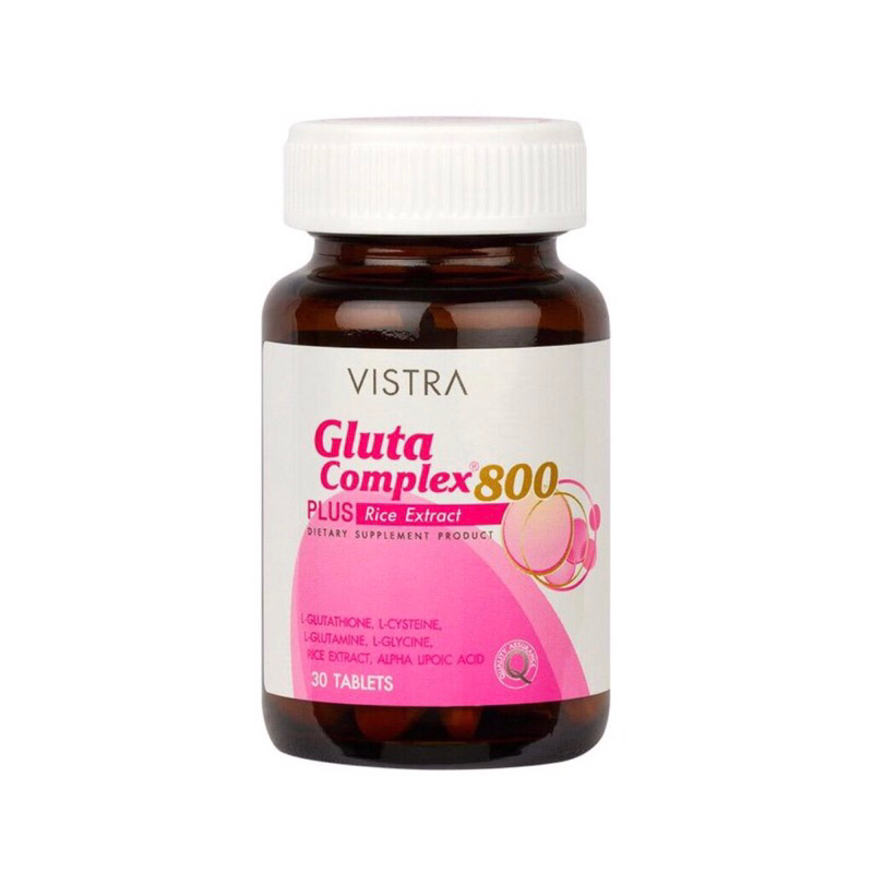 vistra-gluta-complex-วิสทร้า-พลูต้นคอมเพล็กซ์-800-30-เม็ด-gluta-กลูต้า
