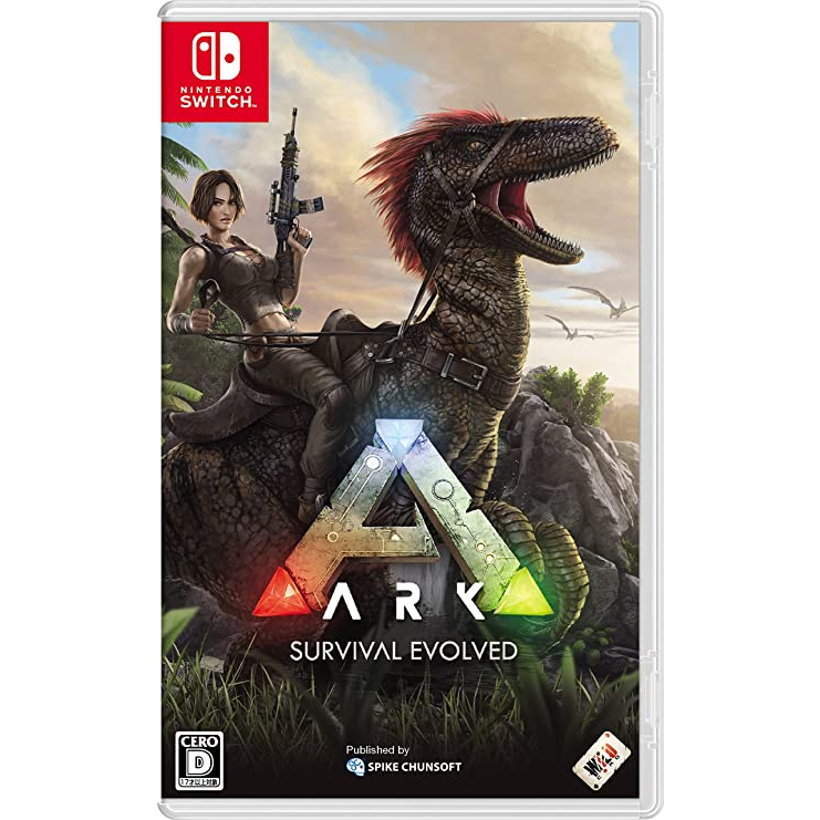 ark-survival-evolved-switch-software-เล่นภาษาอังกฤษและจีนได้-ส่งตรงจากญี่ปุ่น