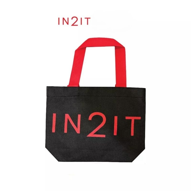 กระเป๋าเครื่องสำอาง-in2it-สีดำ-ไว้ใส่เครื่องสำอางหรือใส่ของใช้ได้