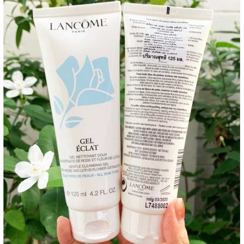 โฟมล้างหน้าlancome-gel-eclat-gentle-cleansing-gel-125ml