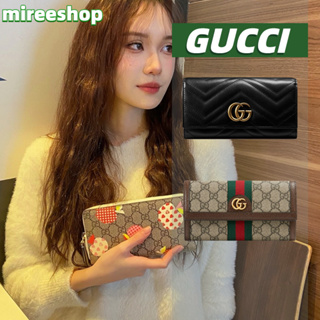 🍒กุชชี่ Gucci กระเป๋าสตางค์ Ophidia GG Continental Wallet
