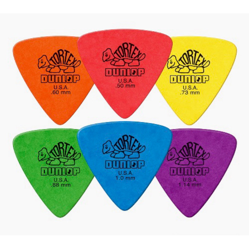 ปิ๊กกีต้าร์-jim-dunlop-รุ่น431r-tortex-triangle-guitar-pick