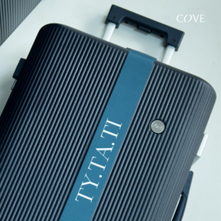 COVE Luggage Strap [กรอกโค้ดช้อปปี้ CVENVB1] สายรัดกระเป๋าเดินทาง สกรีนชื่อได้