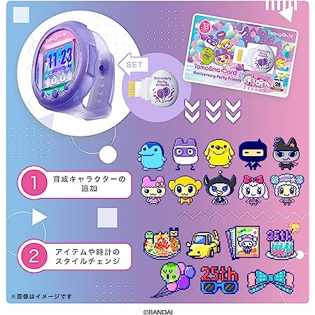 tamagotchi-ทามาก็อตจิ-ชุดปาร์ตี้ครบรอบอัจฉริยะ-ส่งตรงจากญี่ปุ่น