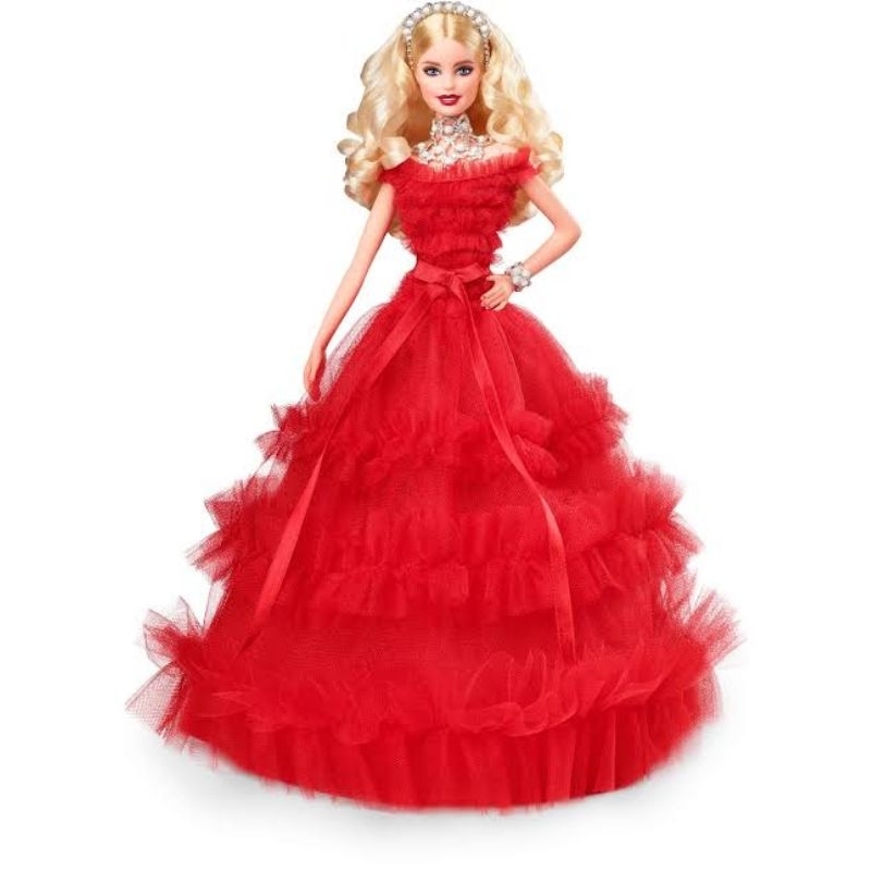 barbie-evening-dress-ขายชุดตุ๊กตาบาร์บี้-รุ่นสะสม-ชุดราตรี-สินค้าสวย-สภาพดี-พร้อมส่ง