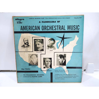 1LP Vinyl Records แผ่นเสียงไวนิล  AMERICAN ORCHESTRAL MUSIC  (E2C95)