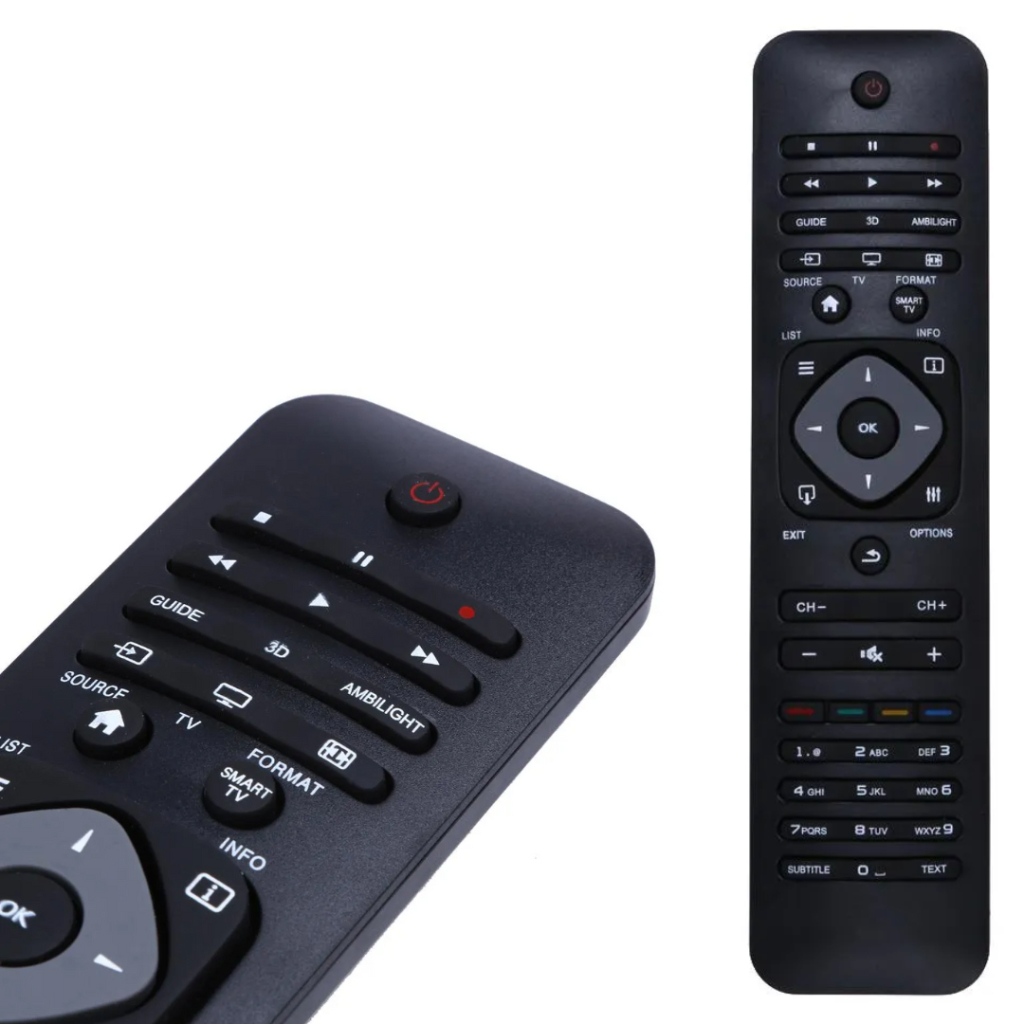 รีโมททีวี-philips-smart-tv-3d-lcd-led-ตรงรุ่นแท้-remote-controller-smart-tv-3d-ประกัน-1-ปี