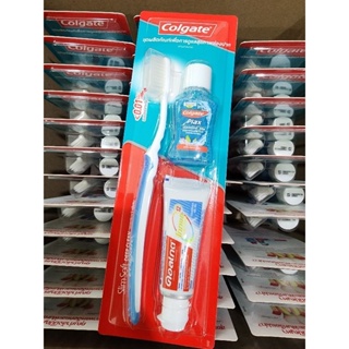 โล๊ะสต๊อกสินค้าใหม่ เซตแปรงสีฟัน ยาบ้วนปาก(Exp09/23) ยาสีฟัน(Exp09/22) คอลเกต กรุณาอ่านรายละเอียด