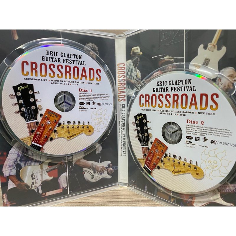 dvd-คอนเสิร์ต-crossroads-eric-clapton-guitar-festival-2-disc