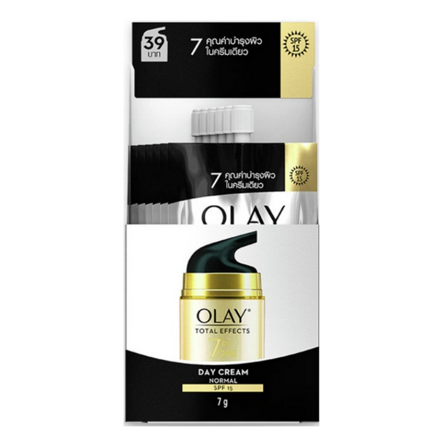 olay-total-effect-7-in-1-โอเลย์-โททัล-เอฟเฟ็คส์-7-อิน-1-ขายยกกล่อง-1-กล่อง-มี-6ซอง