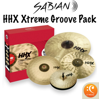 Sabian HHX Xtreme Groove Pack ฉาบชุด Cymbal Set