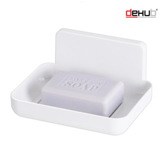 DeHUB Vacuum Pad ที่วางสบู่ จานวางสบู่ ที่ใส่สบู่ก้อน ไม่ต้องเจาะผนัง แผ่นกาวสูญญากาศ (Vacuum Pad Soap Dish 130)