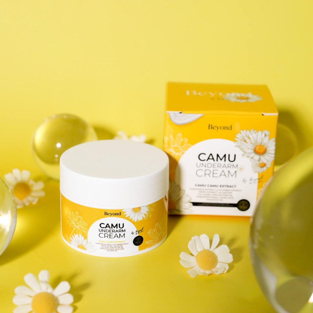 พร้อมส่ง-ส่งฟรี-camu-ครีมรักแร้-คามู-รักแร้ขาว-รักแร้คามูบอสหนุ่ม-ซึมไว-กลิ่นหอม-beyond-underarm-cream-ของแท้