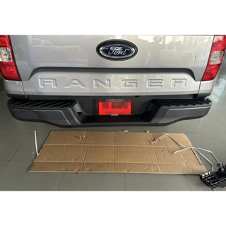 กันชนท้ายRanger 2022 2023 2024 next gen ทรงห้าง สีเทา wildtrack xl xlt ตอนเดียว แค๊ป 4 ประตู