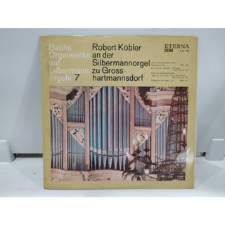 1LP Vinyl Records แผ่นเสียงไวนิล Bachs Robert Köbler ETERNA STEREO 8 25 718 Orgelwerke     (E4D33)