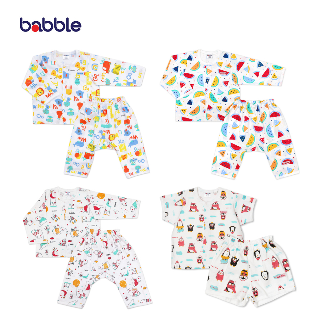 babble-เซตสุดคุ้ม-4-ชุด-ชุดเด็ก-เสื้อผ้าเด็ก-ชุดเซตเด็ก-อายุ-6-เดือน-ถึง-7-ปี-proset117-bps