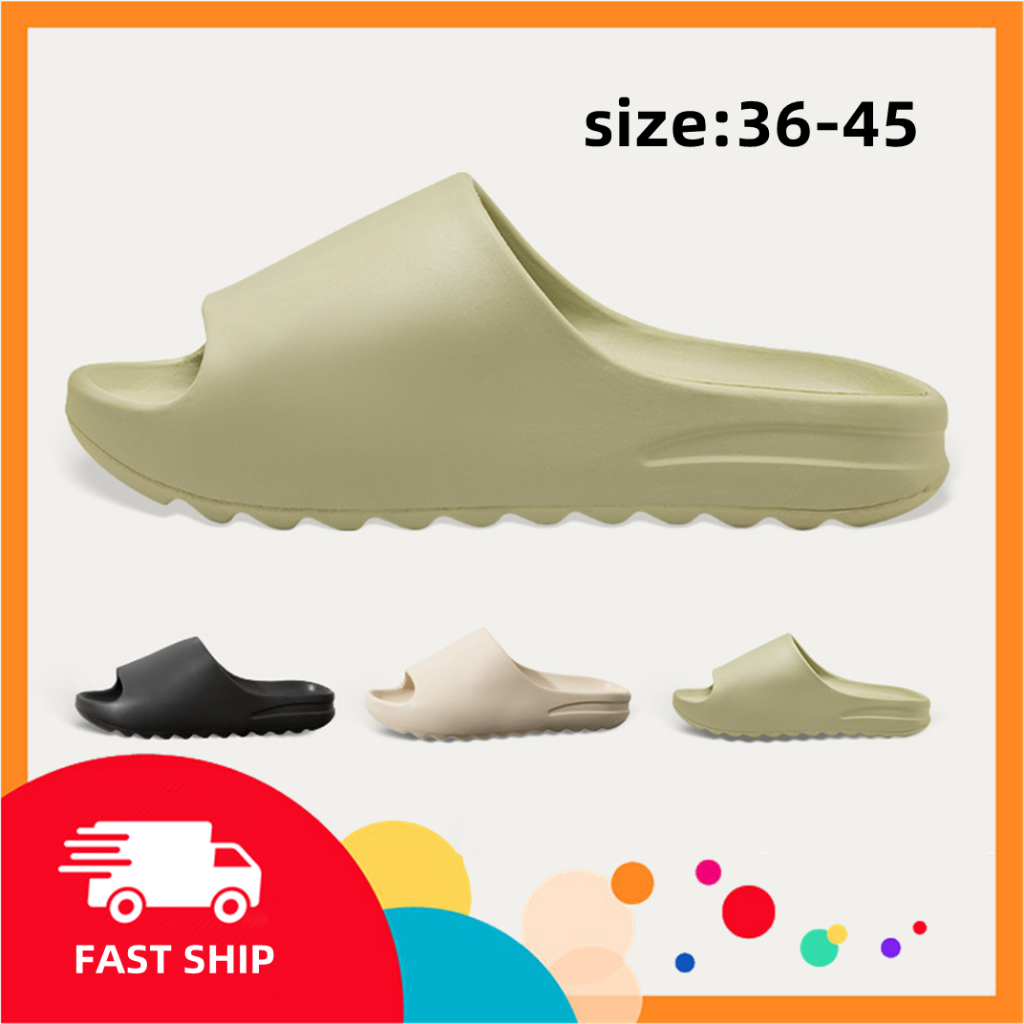cod-yeezy-slide-รองเท้าแบบสวมสำหรับผู้ชายและผู้หญิง-รองเท้าแตะแฟชั่นสำหรับใส่นอกบ้านรองเท้าชายหาดรองเท้าแตะสำหรับผู้ชาย