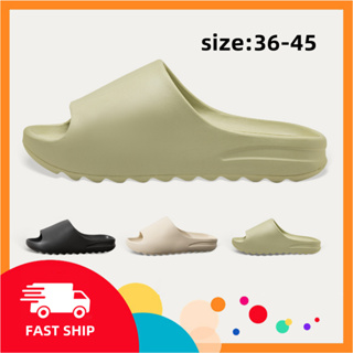 【COD】Yeezy Slide รองเท้าแบบสวมสำหรับผู้ชายและผู้หญิง,รองเท้าแตะแฟชั่นสำหรับใส่นอกบ้านรองเท้าชายหาดรองเท้าแตะสำหรับผู้ชาย