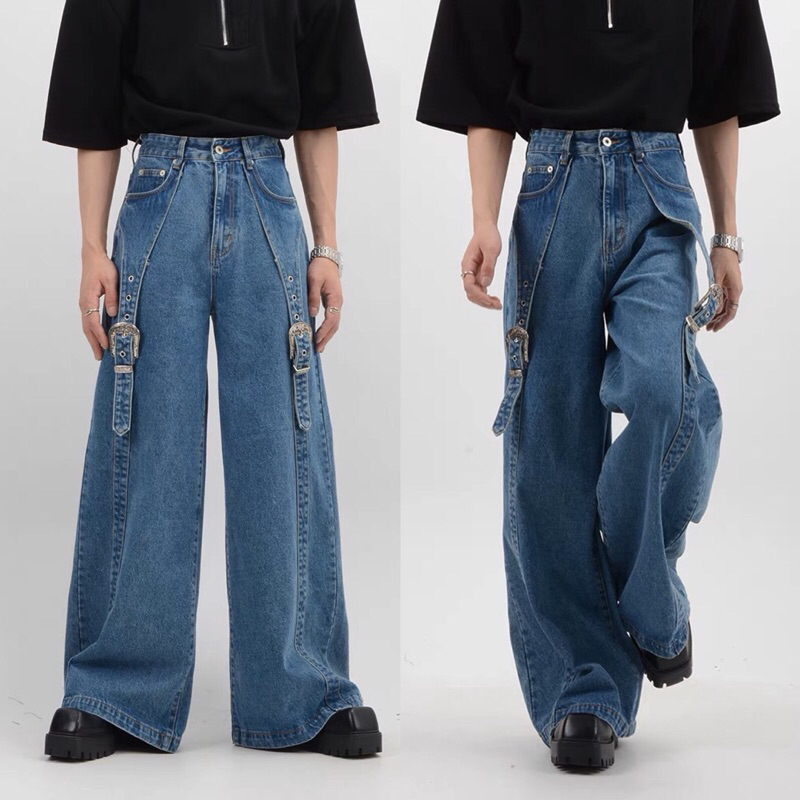 korea-jeans-กางเกงยีนส์เกาหลีผู้ชาย-สไตล์สตรีทเท่ๆ