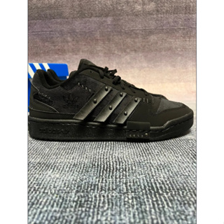 melting sadness x adidas orginals FORUM black Sports shoes style ของแท้ 100 %Running shoes