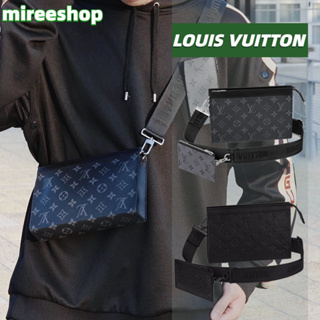 🍒หลุยส์วิตตอง Louis Vuitton กระเป๋าสตางค์แบบสะพายรุ่น Gaston