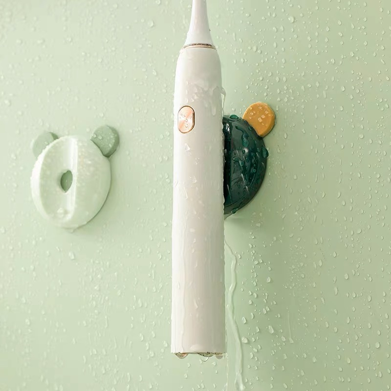 aquarius316-ที่วางแปรงสีฟันติดผนังรูปหมีน่ารักรูปแรงแม่เหล็กแรงกันน้ำที่วางแปรงสีฟันไฟฟ้าสำหรับห้องน้ำ