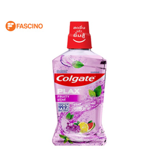 COLGATE น้ำยาบ้วนปาก สูตร Plax Fruity (500ml.)