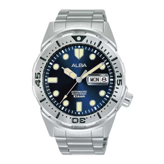 [ผ่อนเดือนละ429]🎁ALBA นาฬิกาข้อมือผู้ชาย สายสแตนเลส รุ่น AL4353X - สีเงิน ของแท้ 100% ประกัน 1 ปี