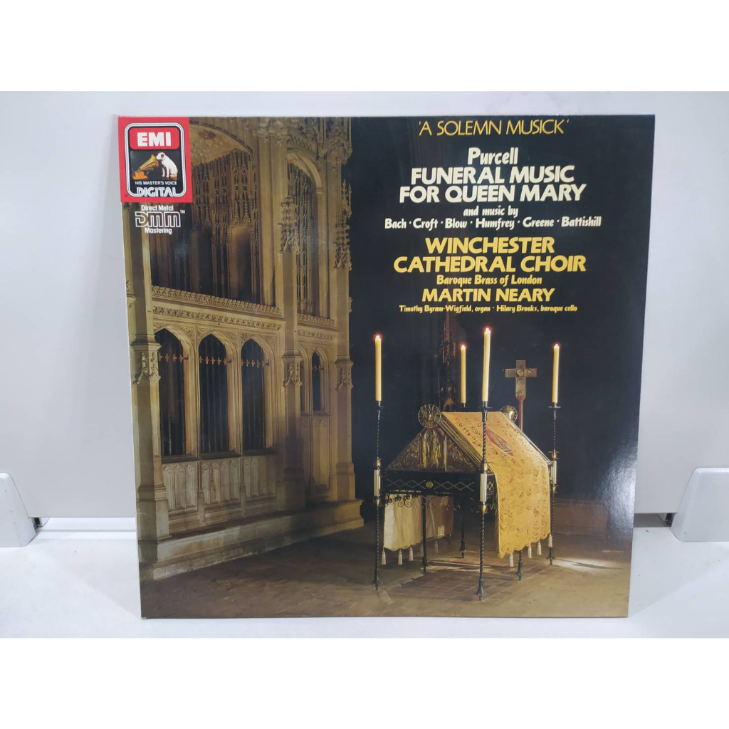 1lp-vinyl-records-แผ่นเสียงไวนิล-purcell-funeral-music-for-queen-mary-e8a9