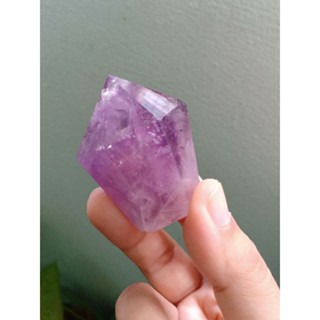 #JD003 - #JD004 อเมทิสต์ | Amethyst tower#point สีม่วง ทรงแท่ง หินธรรมชาติ หินสะสม