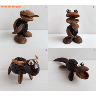 ตุ๊กตาสัตว์ประดิษฐ์จากเปลือกผลไม้ธรรมชาติ Natures Artistry: Animal Figurines Crafted from Natural Fruit Shells