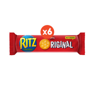 [แพ็ค 6 ชิ้น] Ritz Original ริทซ์ แครกเกอร์ ออริจินัล 100 กรัม