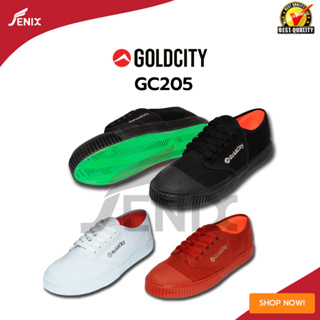 รองเท้าผ้าใบนักเรียน Goldcity รุ่น GC205-S  สีดำ สีน้ำตาล สีขาว มีไซส์ 27-42!!