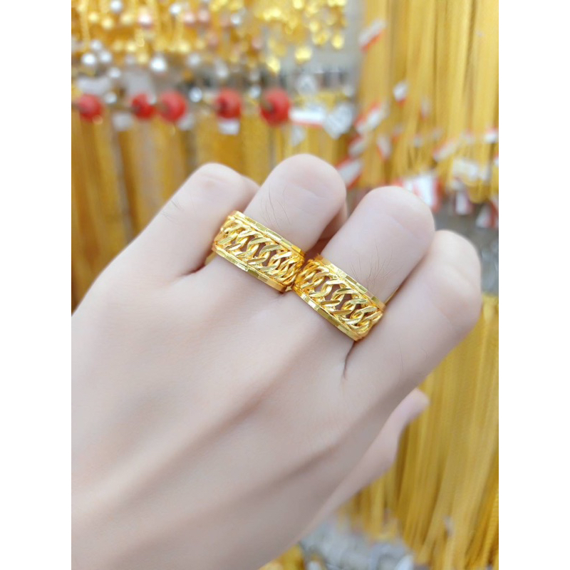 แหวนเศษทองหุ้มคละแบบ-แหวนหุ้มทอง-แหวนทองแฟชั่น