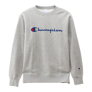 CHAMPION MEN - JP เสื้อสเวตเตอร์ผู้ชาย-ไซส์เอเชีย CREW NECK SWEATSHIRT  C3-Q002-070