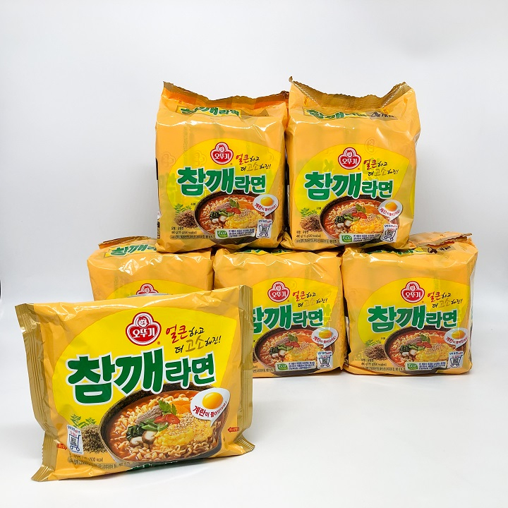 มาม่าเกาหลี-โอโตกิ-รามยอนน้ำมันงา-seasame-flavor-ramen-115g-บะหมี่กึ่งสำเร็จรูปรสงา