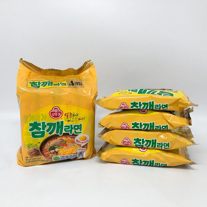 มาม่าเกาหลี-โอโตกิ-รามยอนน้ำมันงา-seasame-flavor-ramen-115g-บะหมี่กึ่งสำเร็จรูปรสงา