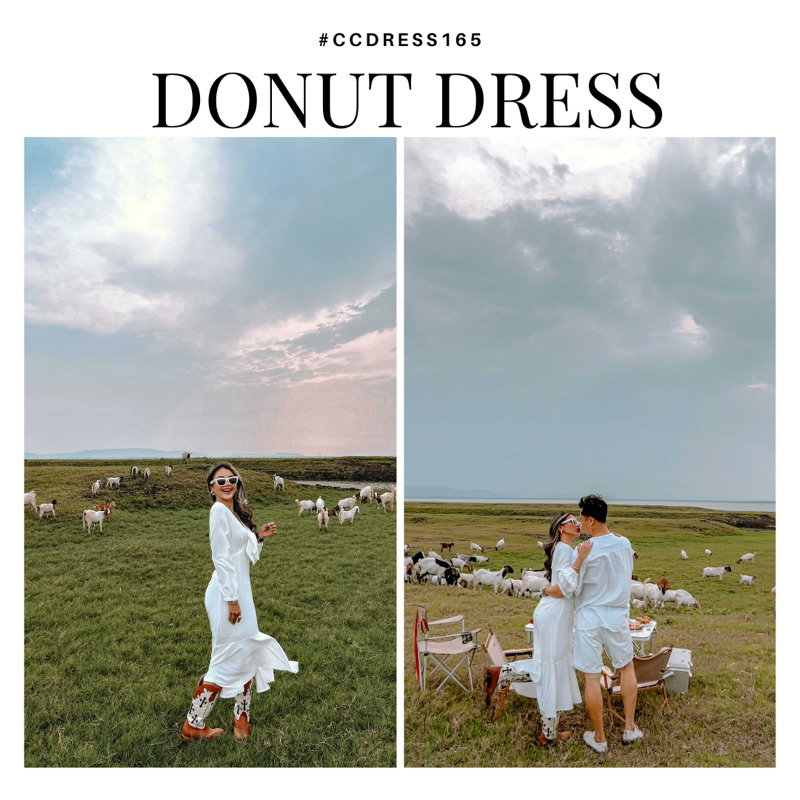 donut-dress-เดรสพร้อมส่ง-ลด-10-เหลือ-675-บาท-จาก-750-บาท