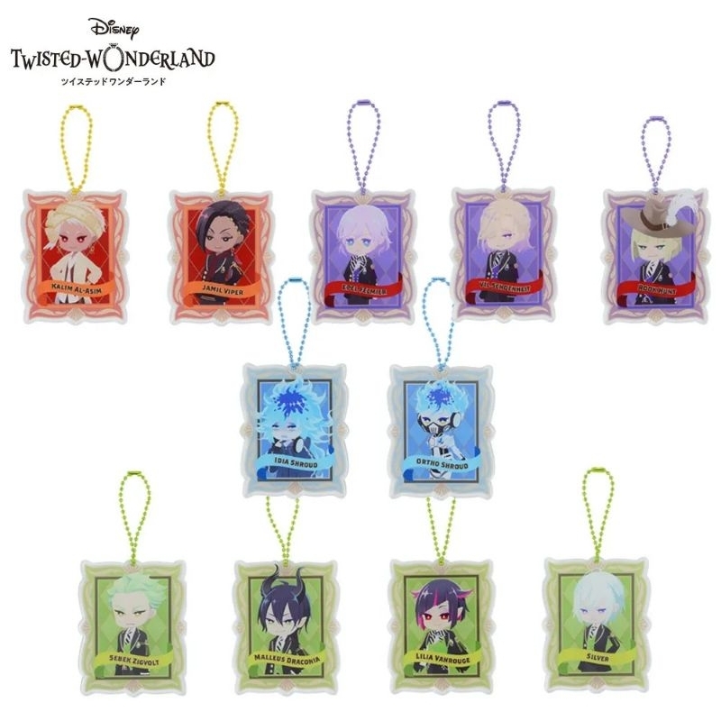 พวงกุญแจทวิสเตด-วันเดอร์แลนด์-twiste-wonderland-disneytwisted-wonderlanddeformed-characteracrylic-charm-vol-2