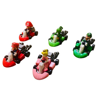 YUJIN NINTENDO SUPER MARIO BROS GO-KART SET OF 5