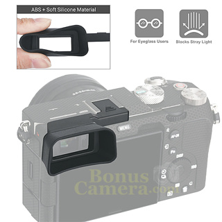 KE-A7C ยางรองตากล้องโซนี่ A7C,A7C II,A7C R ใช้แทน Sony Eye Cup ทำจากซิลิโคน มีความนุ่มนวล