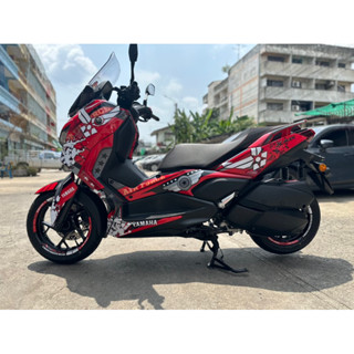 sticker xmax300 red army