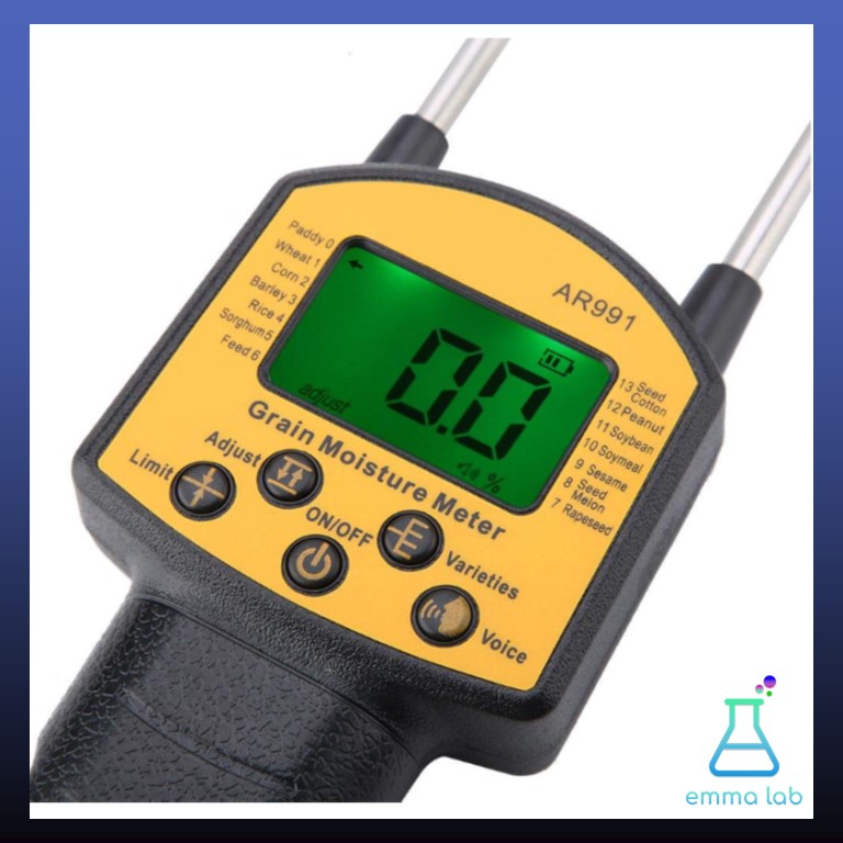 เครื่องวัดความชื้นธัญพืช-ar991-digital-grain-moisture-meter-ความชื้น-7-5-50-เมล็ดข้าว-ข้าวโพด-เมล็ดธัญพืชต่างๆ