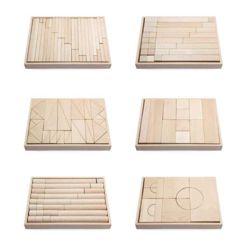 beech-wood-block-6-trays-set-1-cart-for-block-set-บล็อคไม้-พร้อมส่ง-ของแท้-แบรนด์-viga-ออสเตรเลียค่ะ