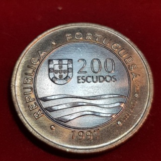 👉 เหรียญโปรตุเกส 200 Escudos ที่ระลึกการจัดงาน Expo