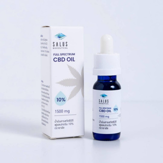 Salus น้ำมันกัญ CBD Oil Full​ Spectrum 1500mg ขนาด 15ml