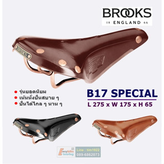 เบาะ BROOKS B17 SPECIAL หมุด รางทองแดง