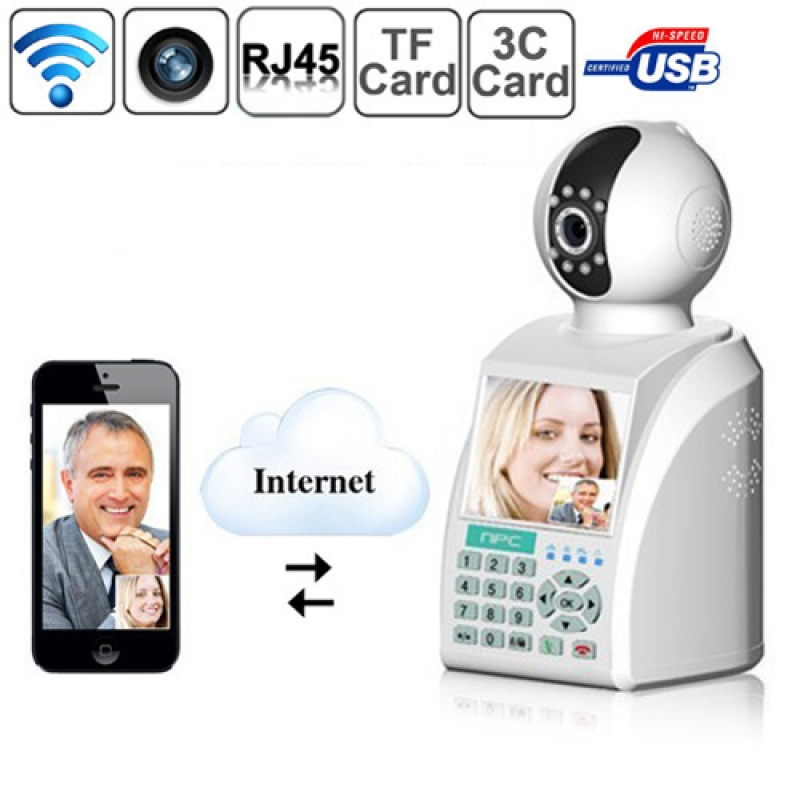 NET-PHONE-CAM-กล้องวีดีโอโฟน-โทรศัพท์ไร้สาย-ต่ออินเตอร์เน็ต | Shopee ...