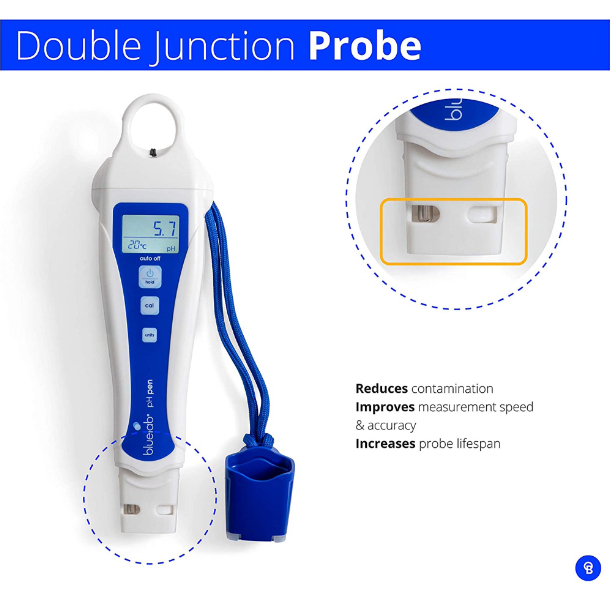 bluelab-ph-meter-ปากกาวัดค่ากรด-ด่าง-ความแม่นยำสูง-ให้ผลที่แม่นยำที่สุด-ปากกา-ph-คุณภาพสูง